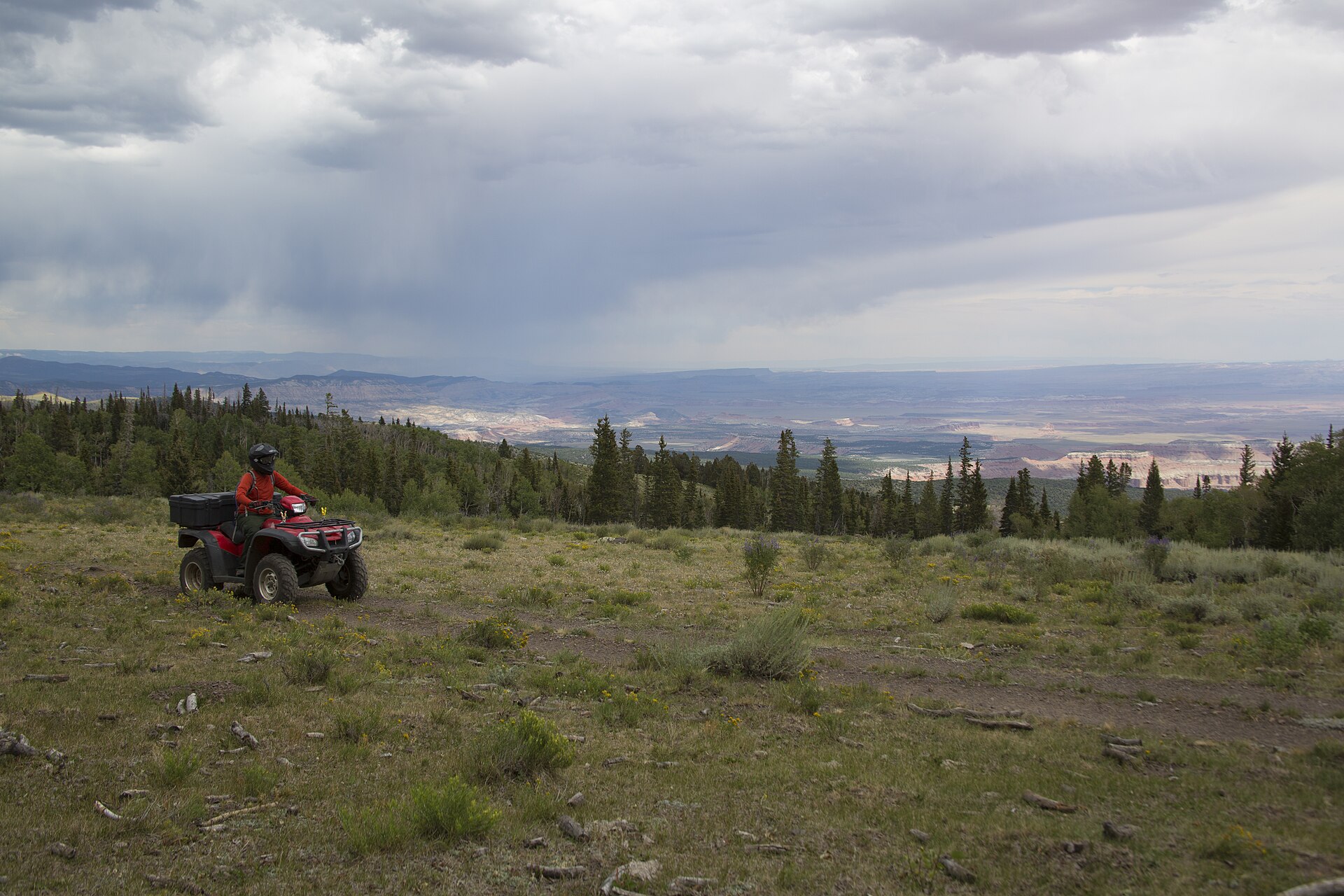 ATV on the Great Western Trail